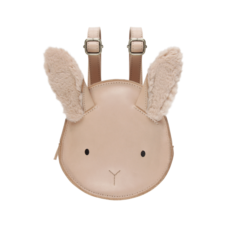 Donsje Amsterdam Kapi Exclusive Rugzak Fluffy Bunny - Light Rust