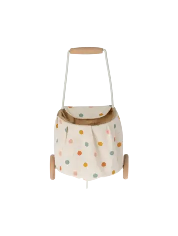 Maileg Miniature trolley, mini - multi dots