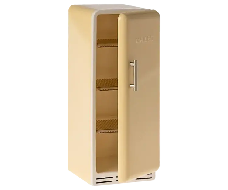 Maileg Miniature Fridge - Yellow