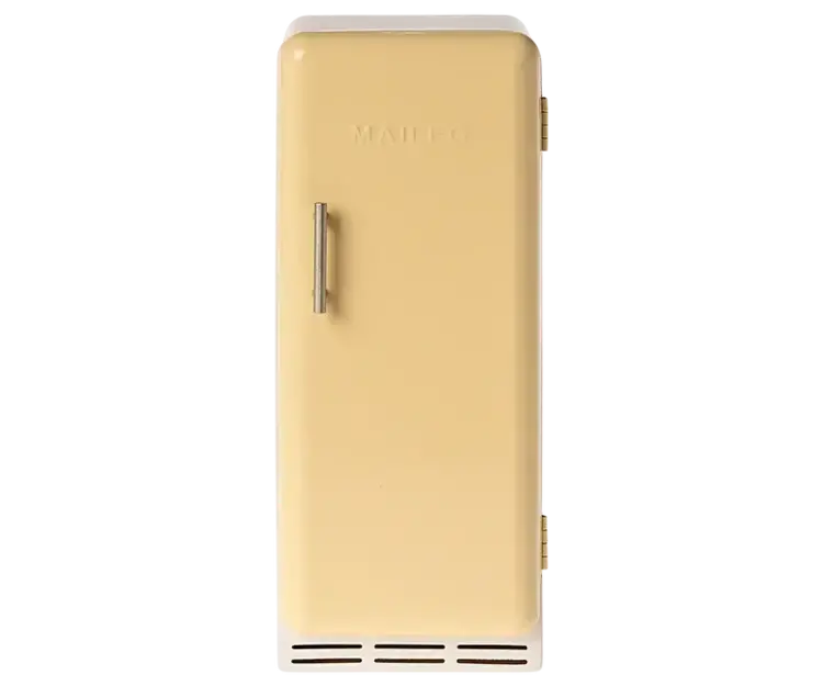 Maileg Miniature Fridge - Yellow