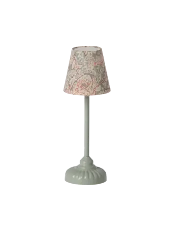 Maileg Vintage floor lamp, Mouse - Mint