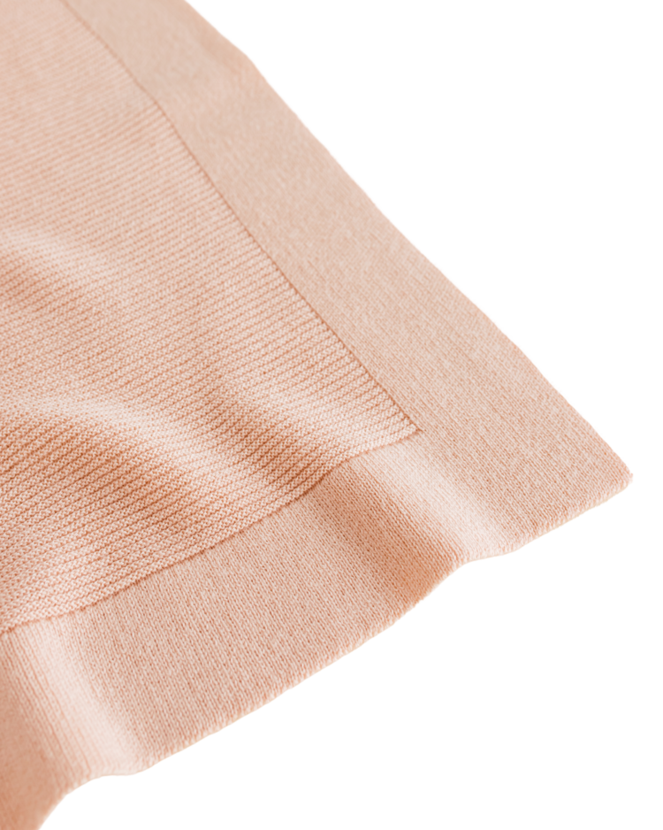 Hvid Dekentje Gust - Apricot