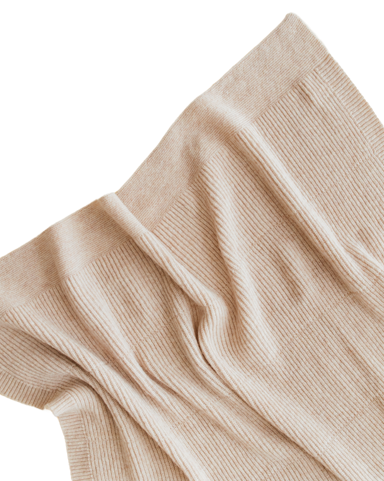 Hvid Blanket Gaston - Soft Beige