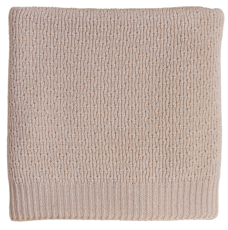 Hvid Blanket Dora - Oat