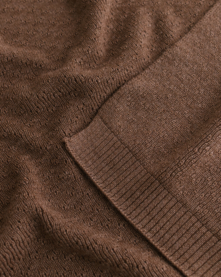 Hvid Blanket Dora - Mocha