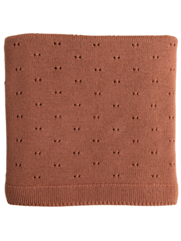 Hvid Blanket Bibi - Brick