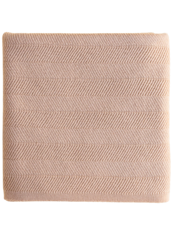 Hvid Blanket Freddie - Rose