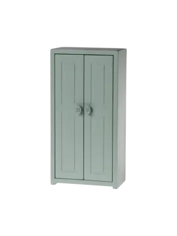 Maileg Closet, Mouse - Soft blue