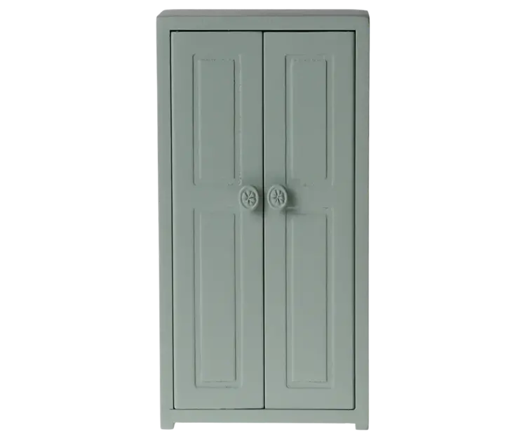 Maileg Closet, Mouse - Soft blue