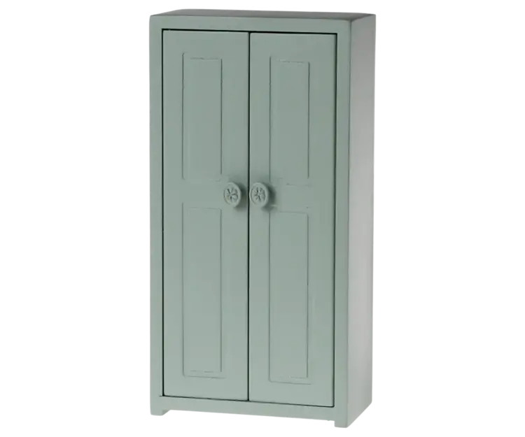 Maileg Closet, Mouse - Soft blue