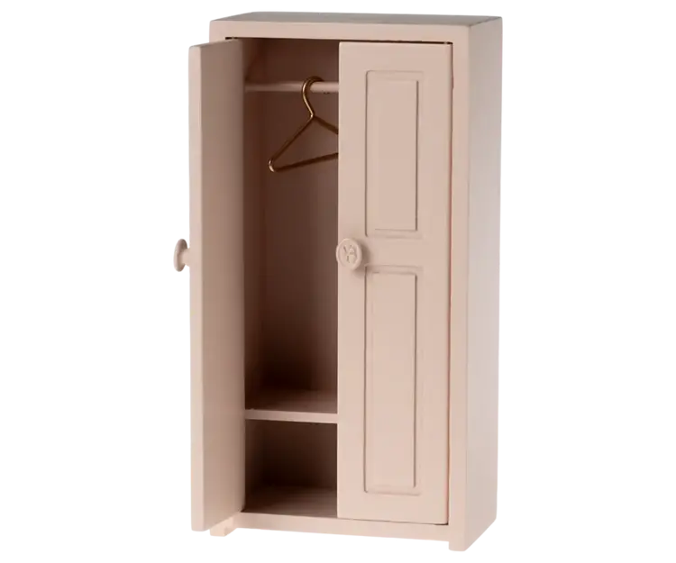 Maileg Closet, Mouse - Light rose