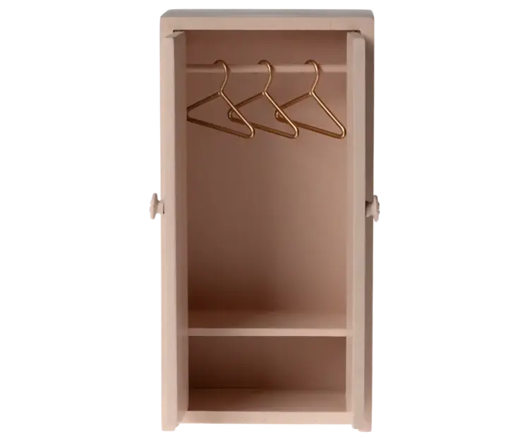 Maileg Closet, Mouse - Light rose