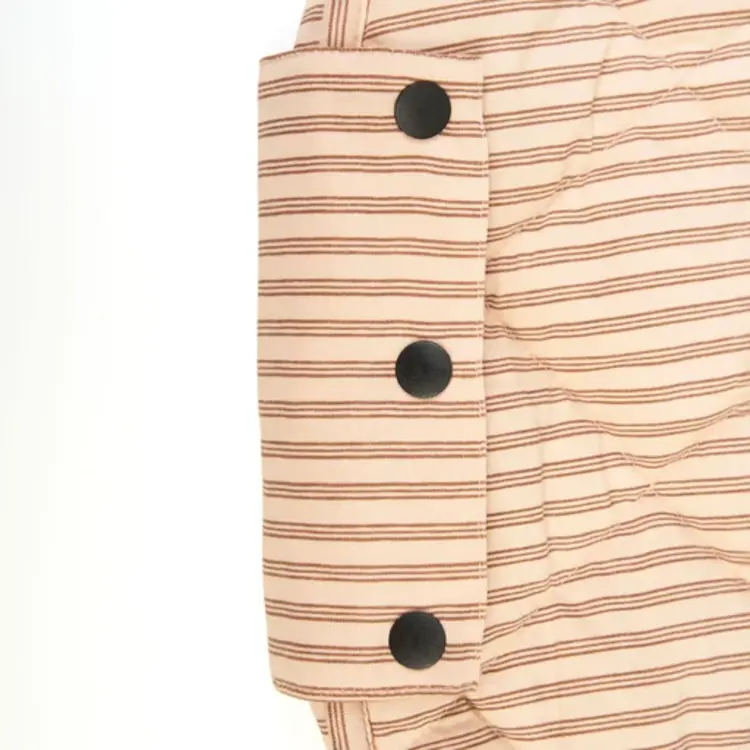 Play&Go Organic Babymat - Stripes Brown