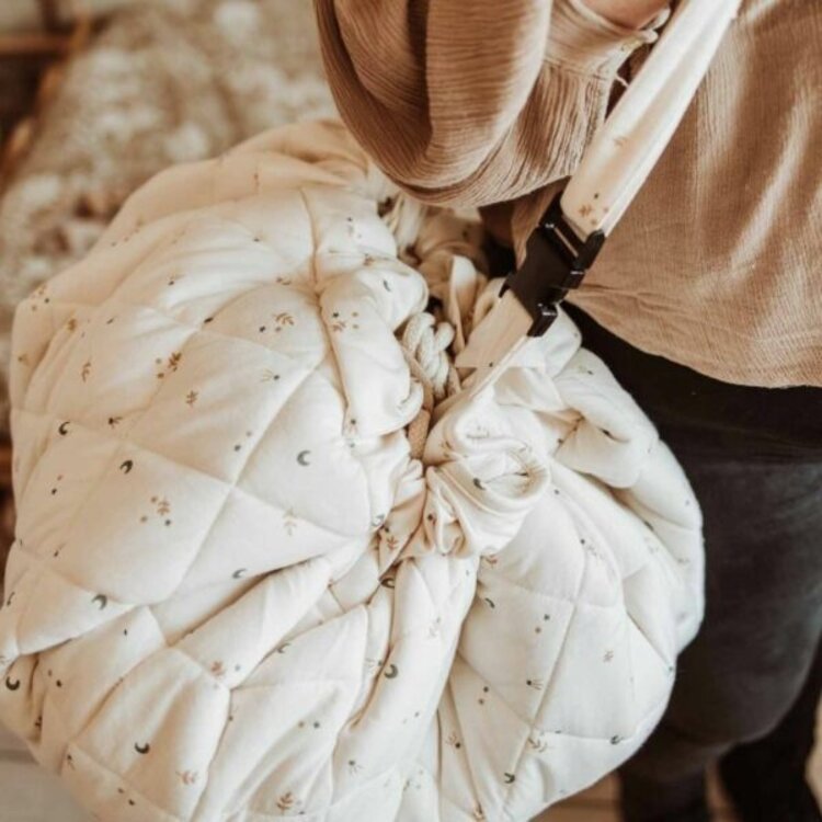 Play&Go Organic Babymat - Soft Moon