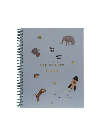 Konges Sløjd Stickerboek - Green