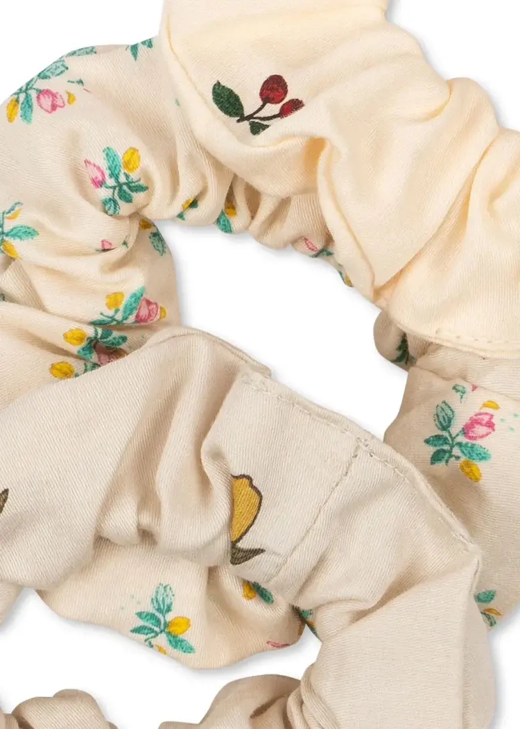 Konges Sløjd 3 Pack Scrunchie Small - Cherry/Lemon Fleur Coloré