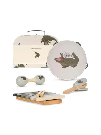 Konges Sløjd Houten Muziekset - Crocodile