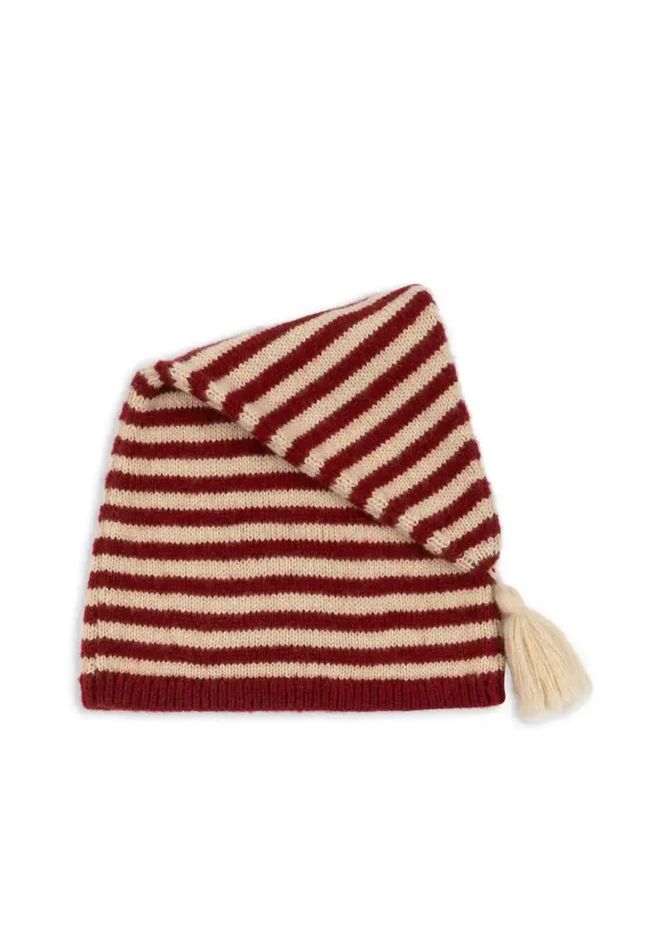 Konges Sløjd Christmas Knit Hat - Christmas Stripe