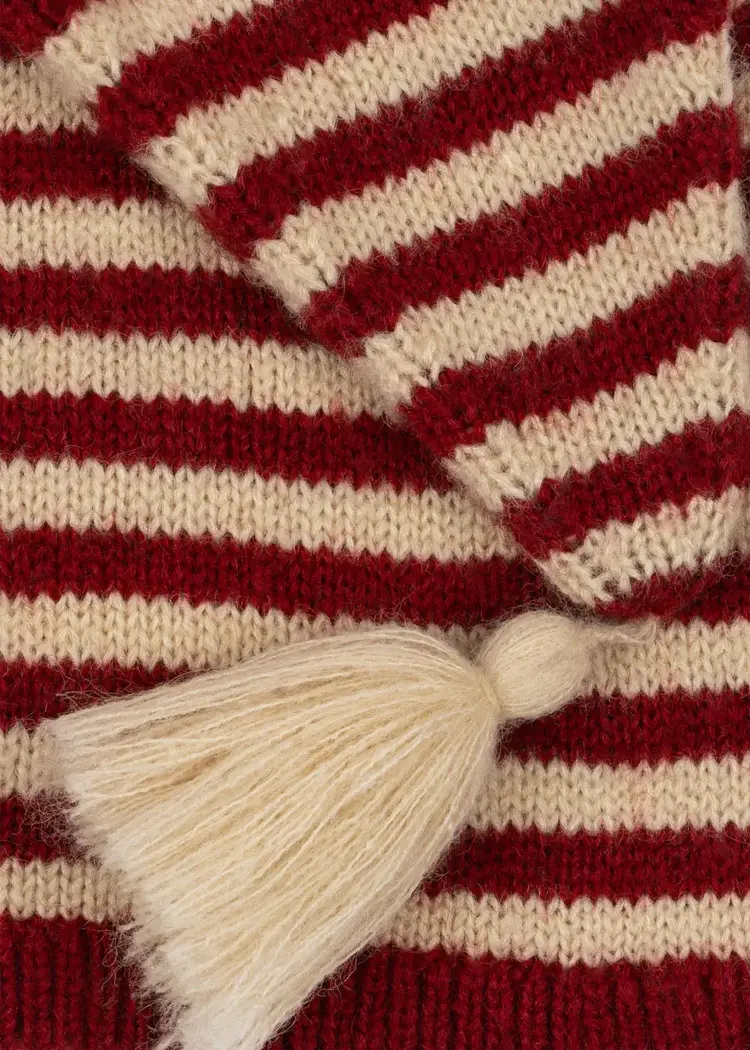 Konges Sløjd Christmas Knit Hat - Christmas Stripe