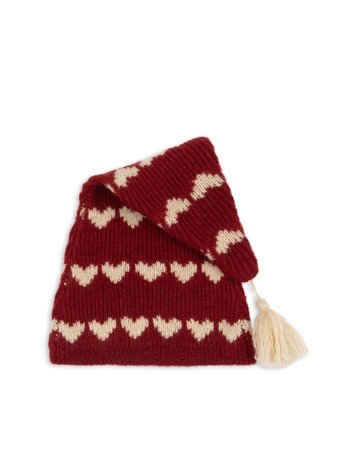 Konges Sløjd Gebreide Kerstmuts - Heart