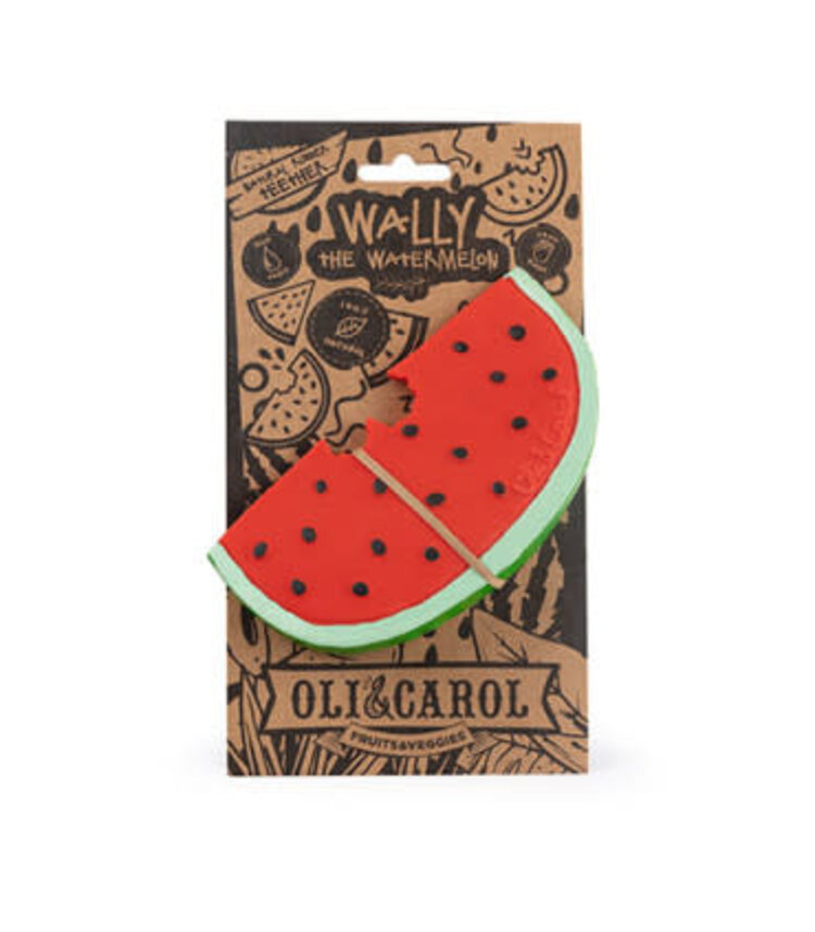 Oli & Carol Teether Wally the Watermelon