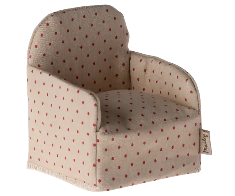 Maileg Chair, Mouse - Dot