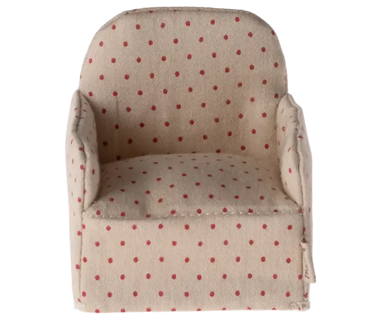 Maileg Chair, Mouse - Dot