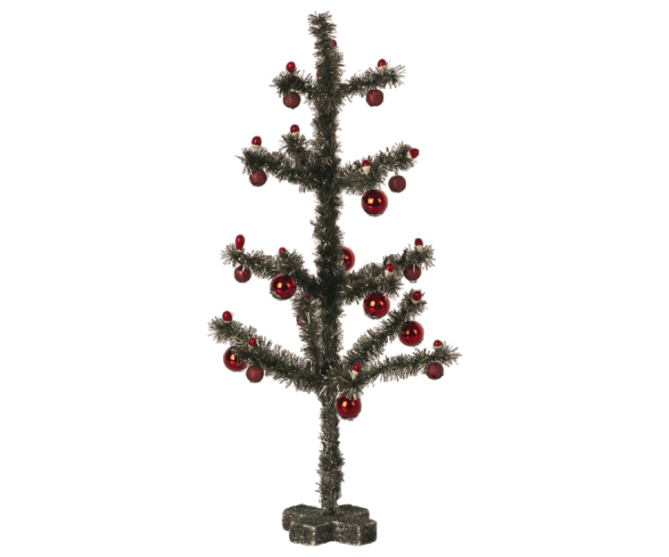 Maileg Christmas tree - antique silver