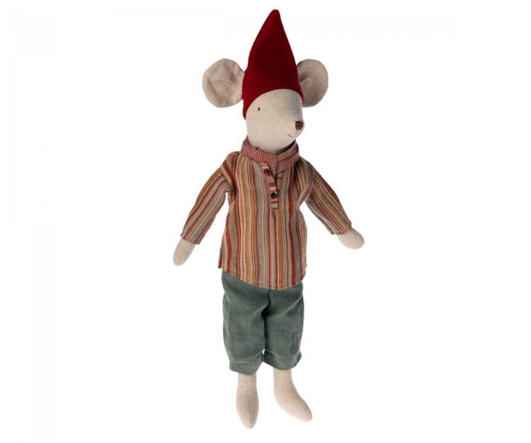 Maileg Christmas Mouse, Medium - Boy