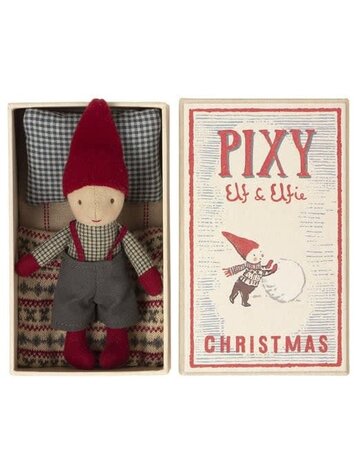 Maileg Pixy Elf in matchbox