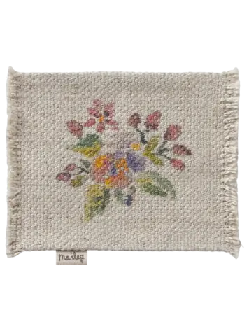 Maileg Rug, Flowers - Small