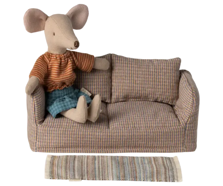 Maileg Rug, Striped - Large