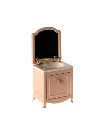 Maileg Sink Dresser, Mouse - Powder