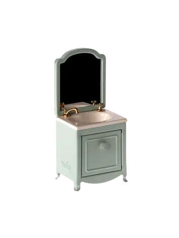 Maileg Sink Dresser, Mouse - Mint