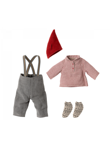 Maileg Christmas Clothes, Medium Mouse - Boy