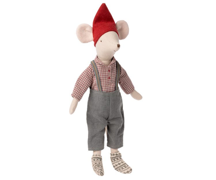 Maileg Christmas Clothes, Size 3 Mouse - Boy