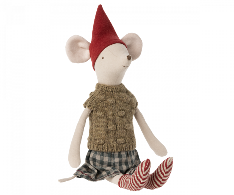 Maileg Christmas Clothes, Medium Mouse - Girl