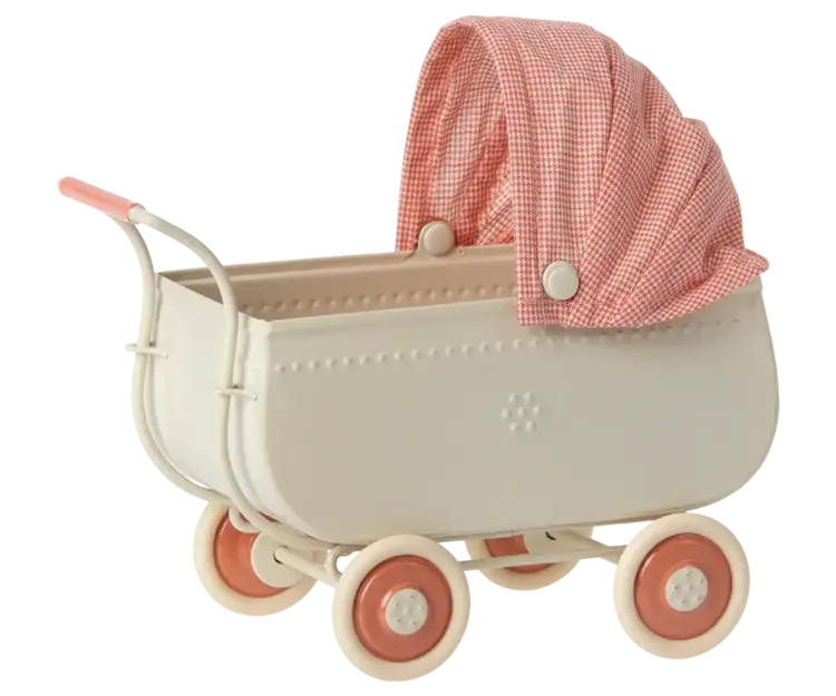 Maileg Pram, Micro - Coral