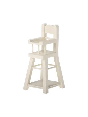 Maileg High Chair, Micro - White