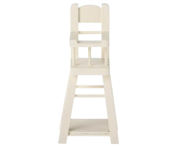 Maileg High Chair, Micro - White