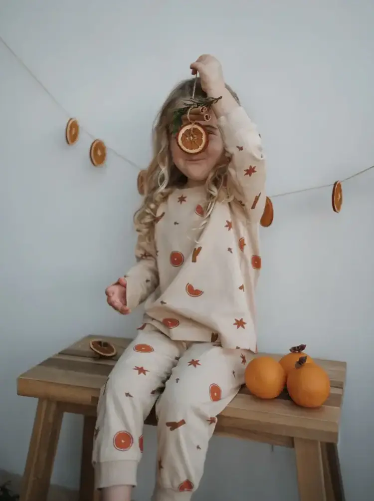 Organic Zoo Winter Spice Pyjamas