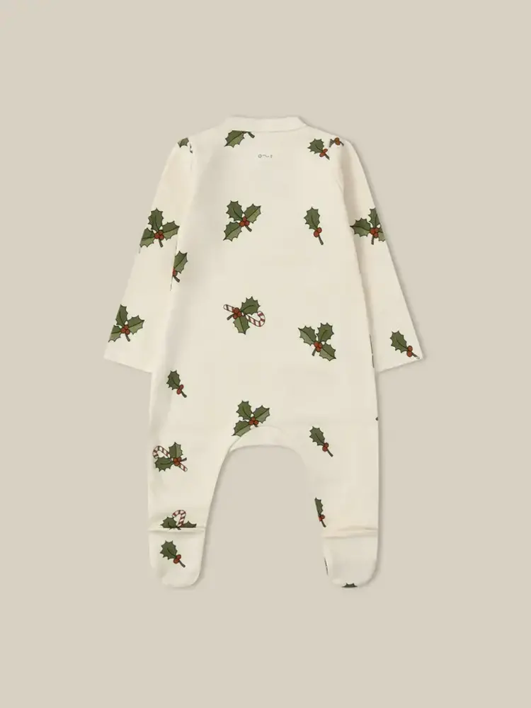 Organic Zoo Christmas Holly Suit