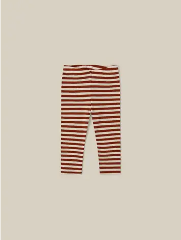 Organic Zoo Paprika Stripes Leggings