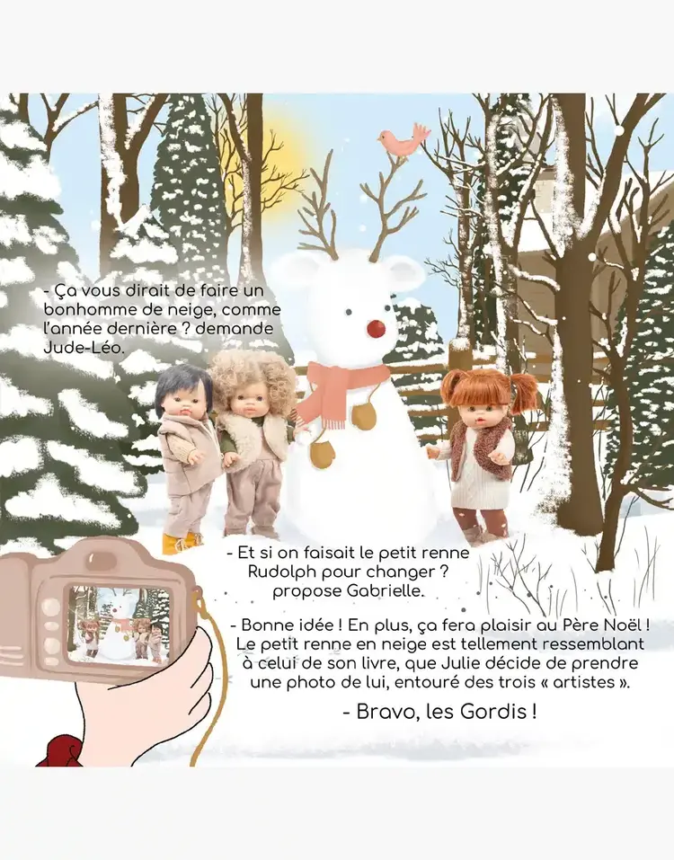 Minikane My Suitcase Of Yesteryear “Gabrielle’s Christmas”