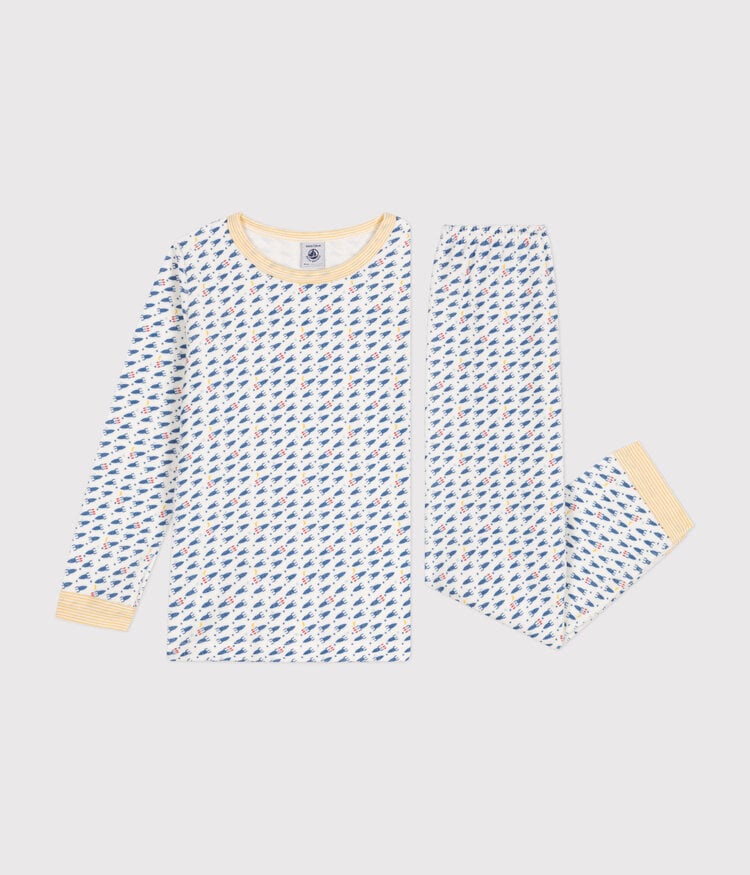 Petit Bateau Pyjama - Marshmellow/Multico