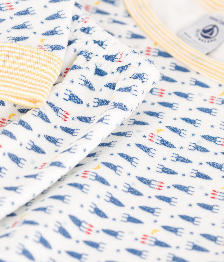 Petit Bateau Pyjama - Marshmellow/Multico