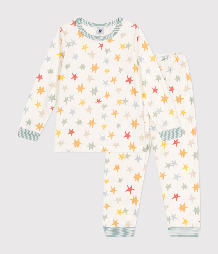 Petit Bateau Pyjama - Marshmellow/Multico