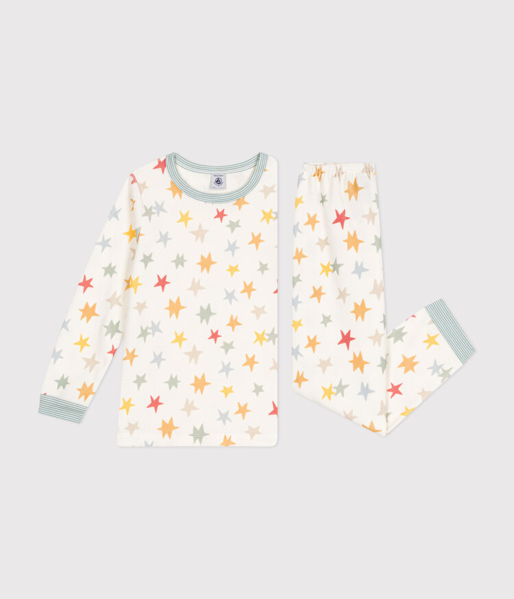 Petit Bateau Pyjama - Marshmellow/Multico