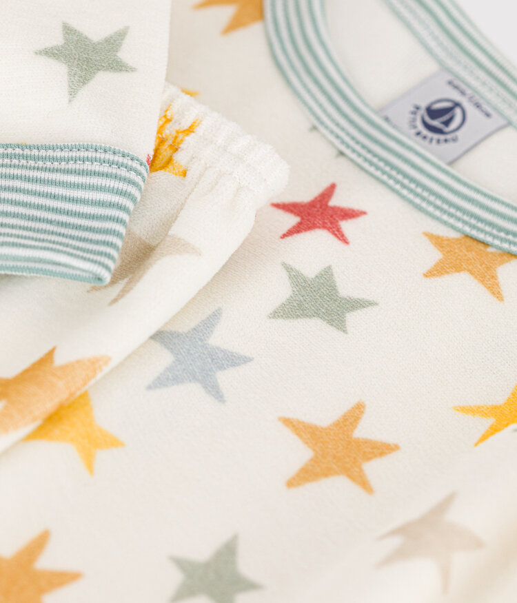 Petit Bateau Pyjama - Marshmellow/Multico