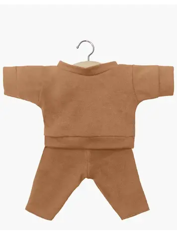 Minikane Babies – Liam Set In Brown Jersey